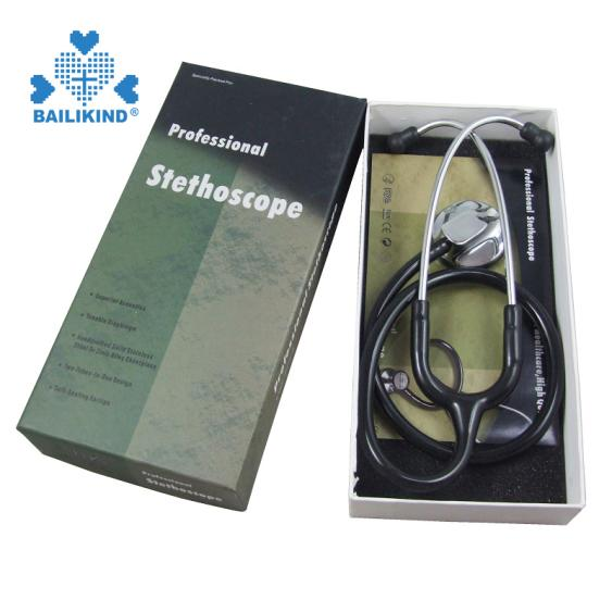 Sida loo isticmaalo dhakhtarka Deluxe chrome plated zinc alloy hal madax stethoscope