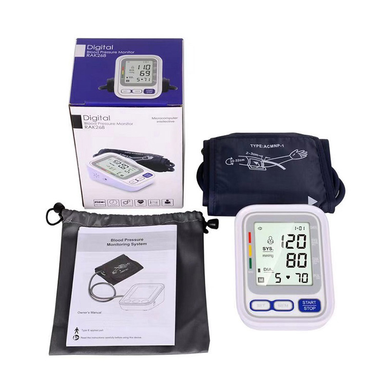 Sphygmomanometer Dijital ah oo dib la buuxin karo