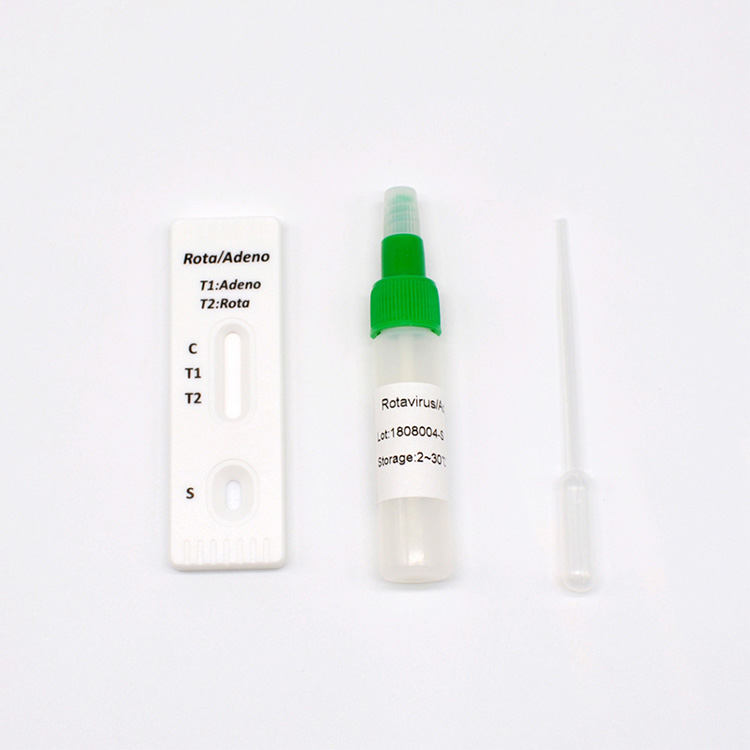 Rotavirus Adenovirus (Sacarada) Qalabka Tijaabada Degdega ah